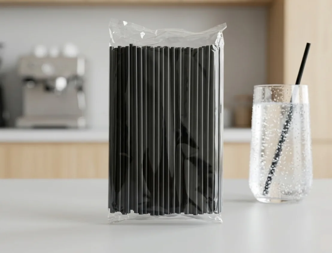 6mm Black Straw auto-pack