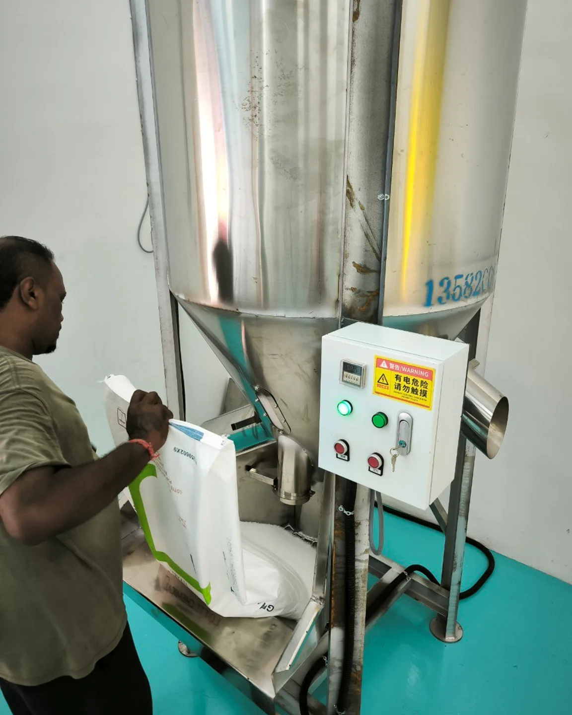 Production line or packaging area