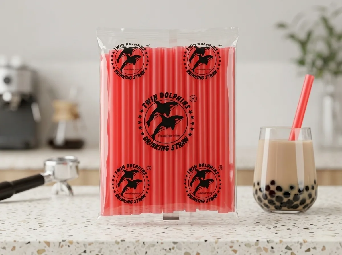 7-inch Giant Straw — mixed colour